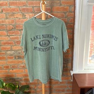 Men’s Vintage Graphic T-shirt Lake Nokomis Minnesota XL